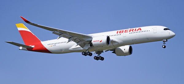 A350-900 of Iberia Airlines